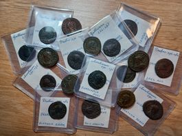 Lot mit 18 Antoniniani/Denari Römisches Reich