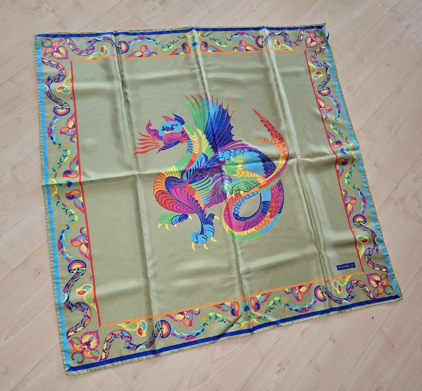 Foulard & Sciarpe: Foulard Schal Seide FREY Como – Nuovo e nell'imballaggio originale da Zofingen venduto da Migiskau
