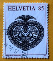 Nr.1250A Herz  GESTEMPELT Sondermarken 2007   