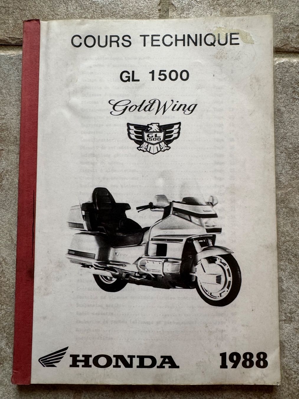 Honda Touring: Honda GL 1500 / GL1500 – D'occasion à Morrens VD par kawah2