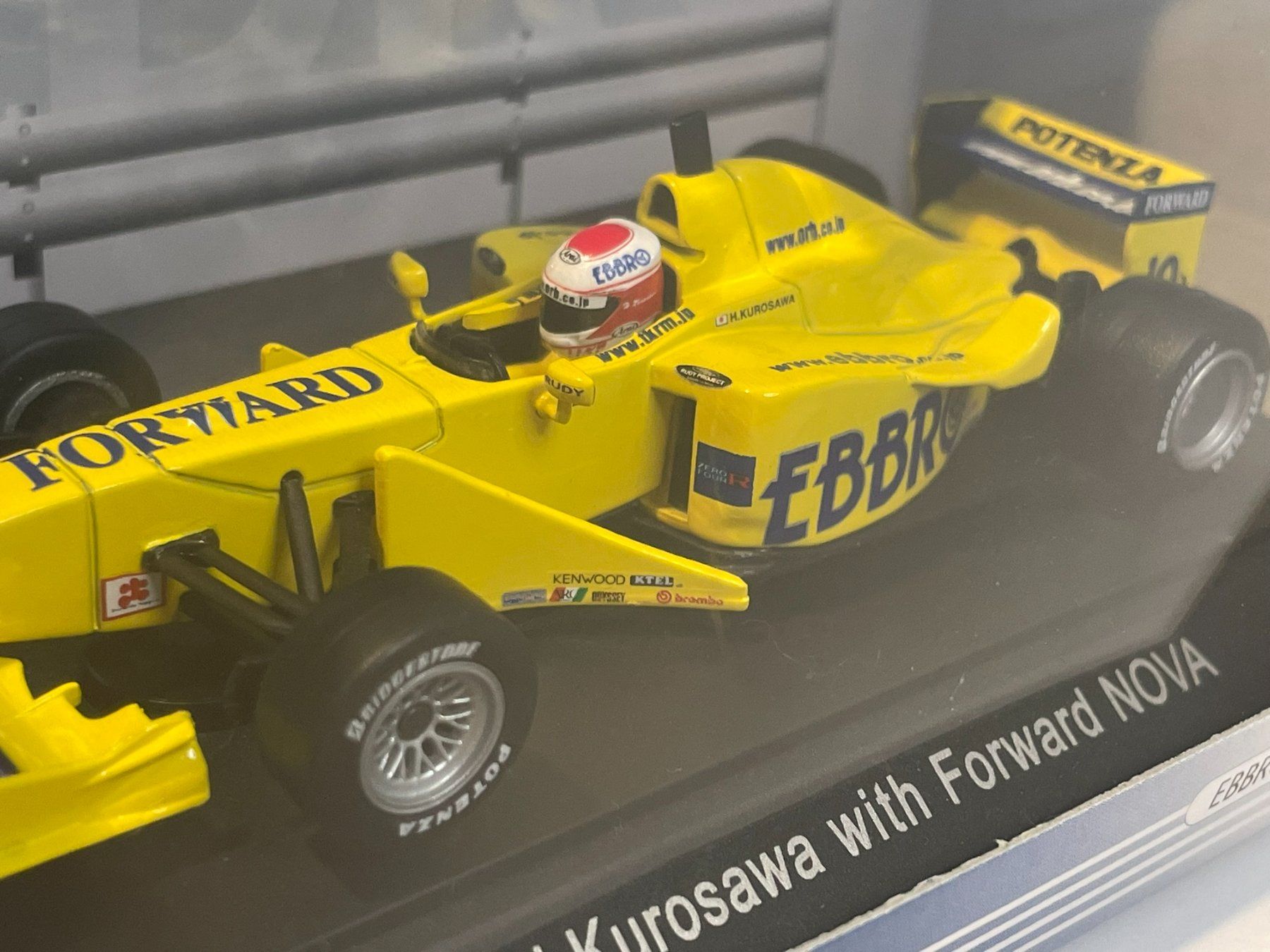 Modellini d'auto: EBBRO Formula Nippon FORWARD NOVA Haruki Kurosawa, 1:43 – Nuovo e nell'imballaggio originale da Bättwil venduto da Samuel_Wyss 1