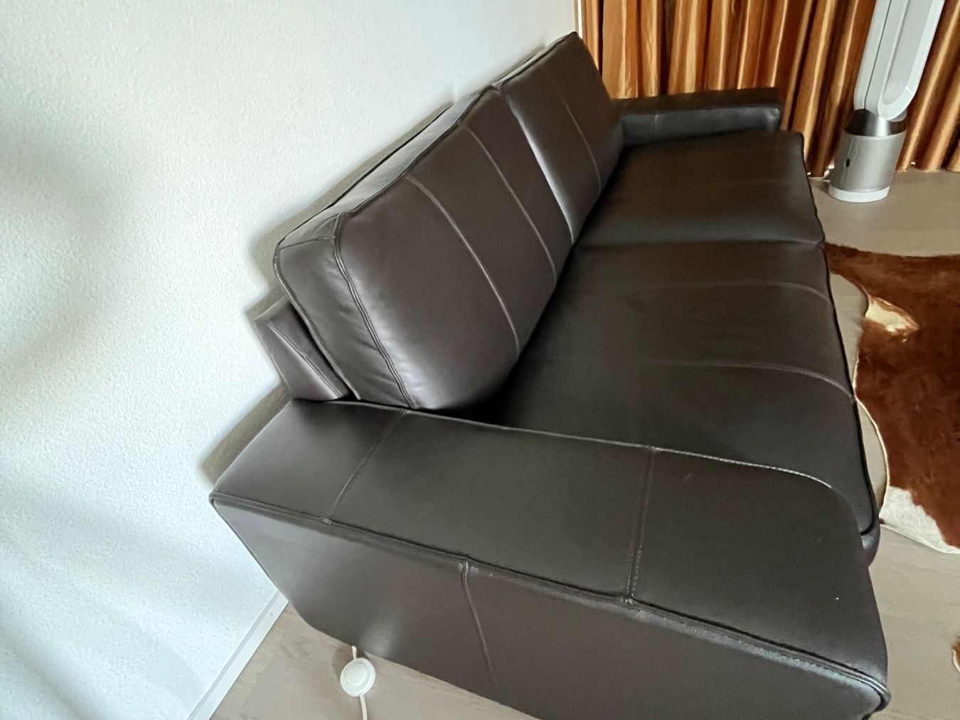 Sofas: Ledersofa Dunkelbraun – Gebraucht aus Dietlikon von ZWE59 1