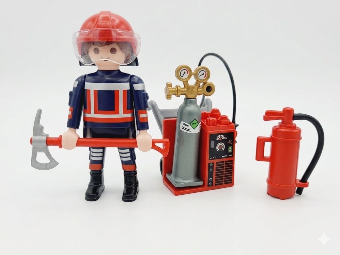 Playmobil Giocattoli: Playmobil, Schweisser – Usato da Gunzwil venduto da Zappelhans