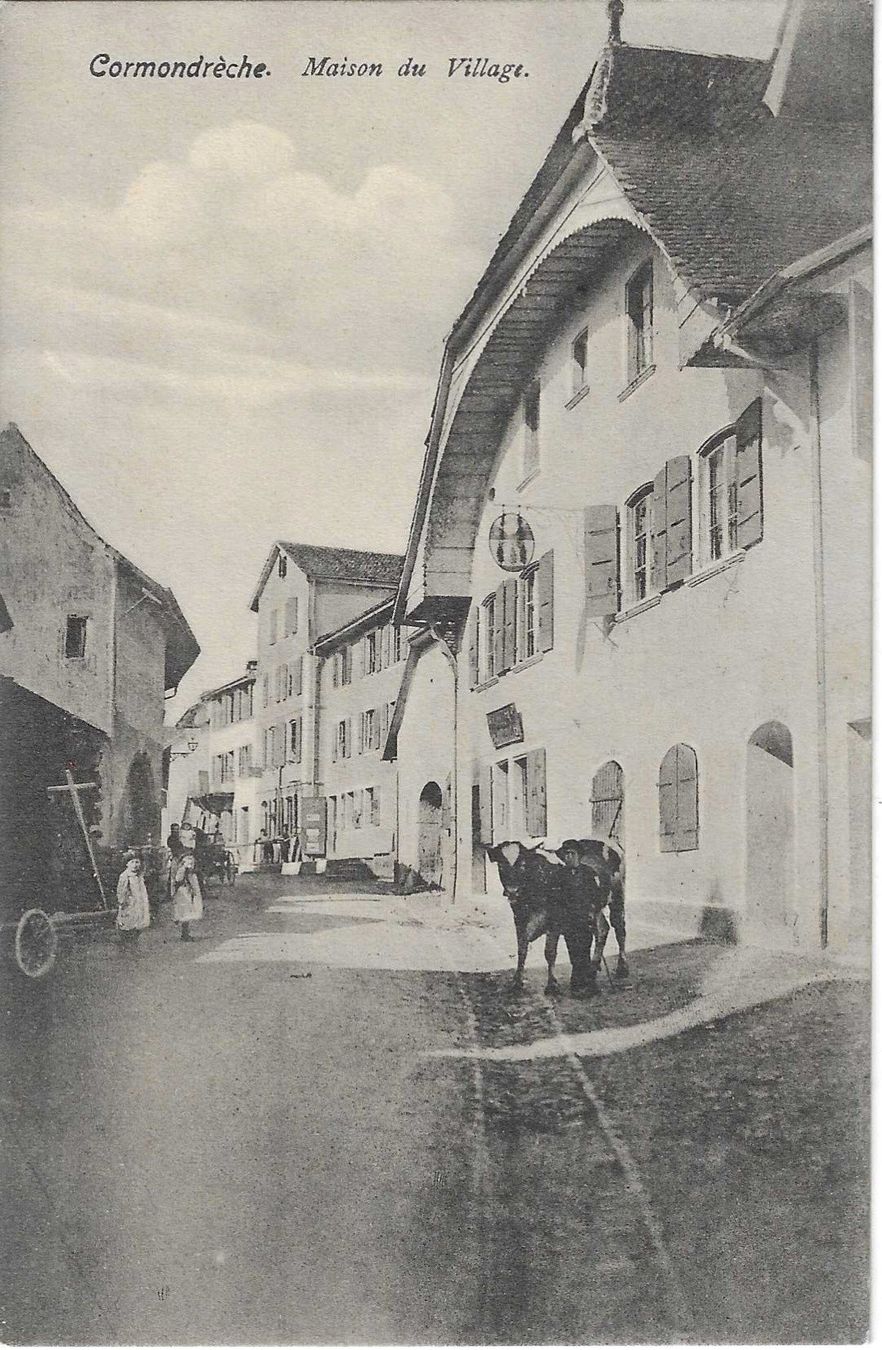 Cartoline postali: Cormondrèche - Maison du village – Usato da Savagnier venduto da Ne2065