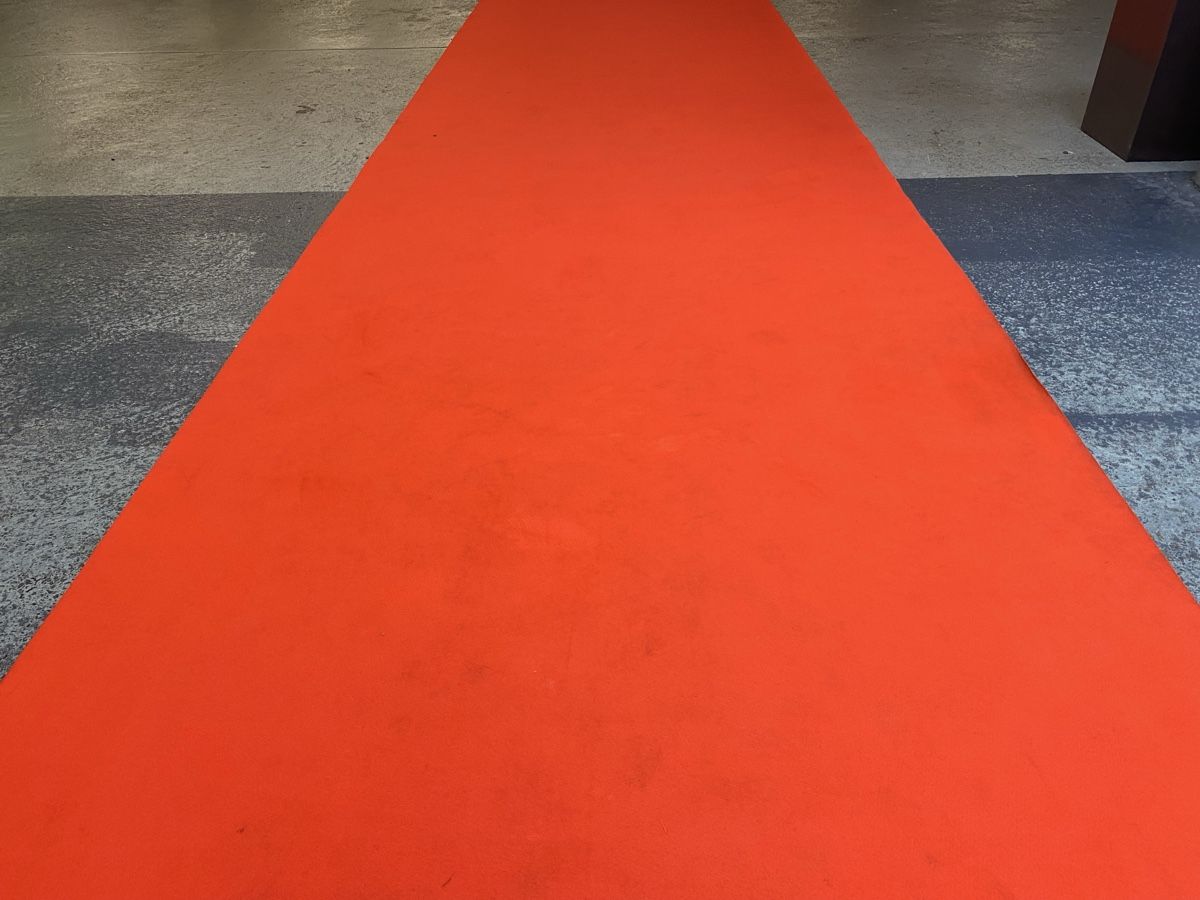 Tappeti: 10Meter roter Teppich 2m breit – Usato da Hägglingen venduto da Karin0802 7