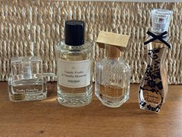 Diverse angebrauchte Parfum