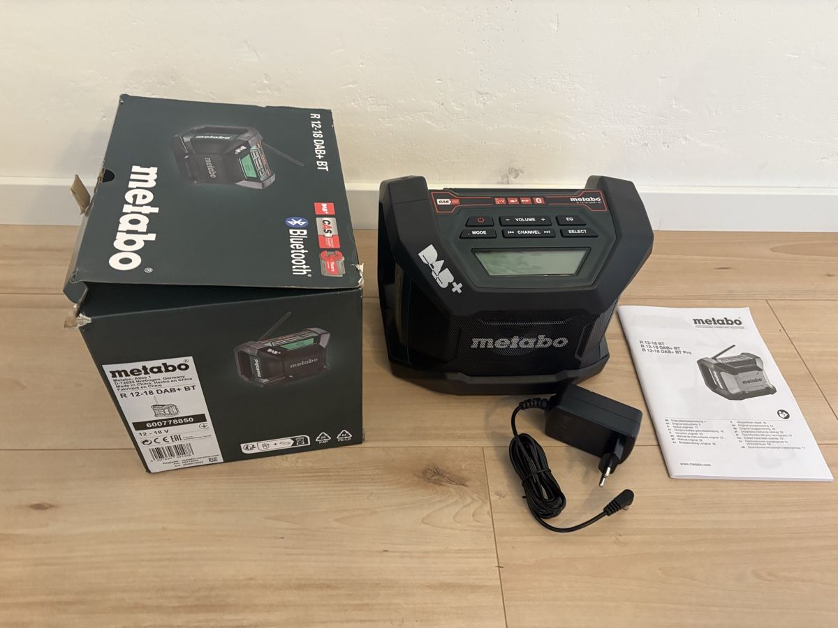 Metabo Radios: DAB Radio Metabo – Neuf (Voir description) à Bubendorf par gogo31 2