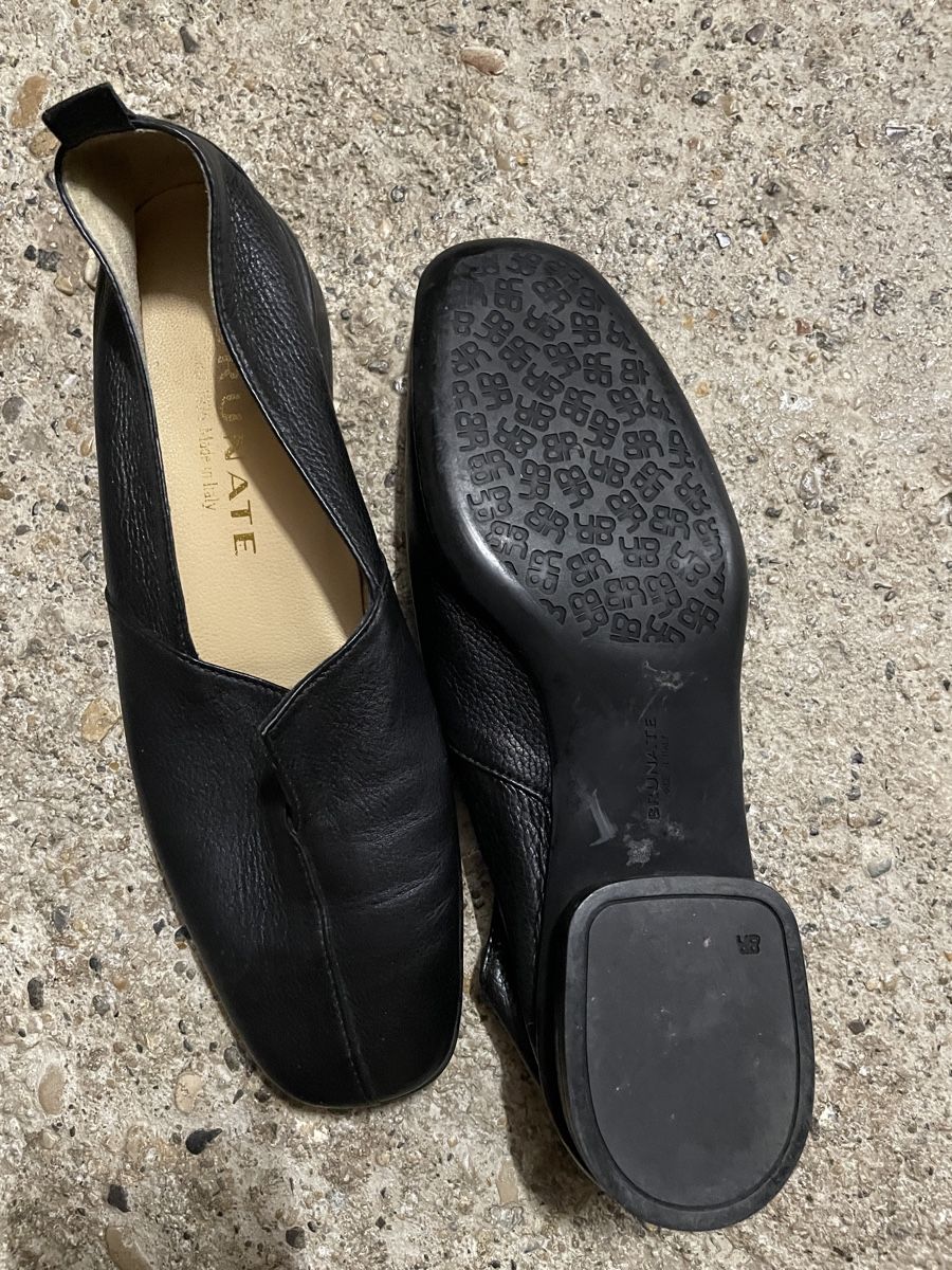 Brunate Chaussures femmes: Brunate black leather ballet flats size 38 – D'occasion à Neuchatel par shi_9fzw 1