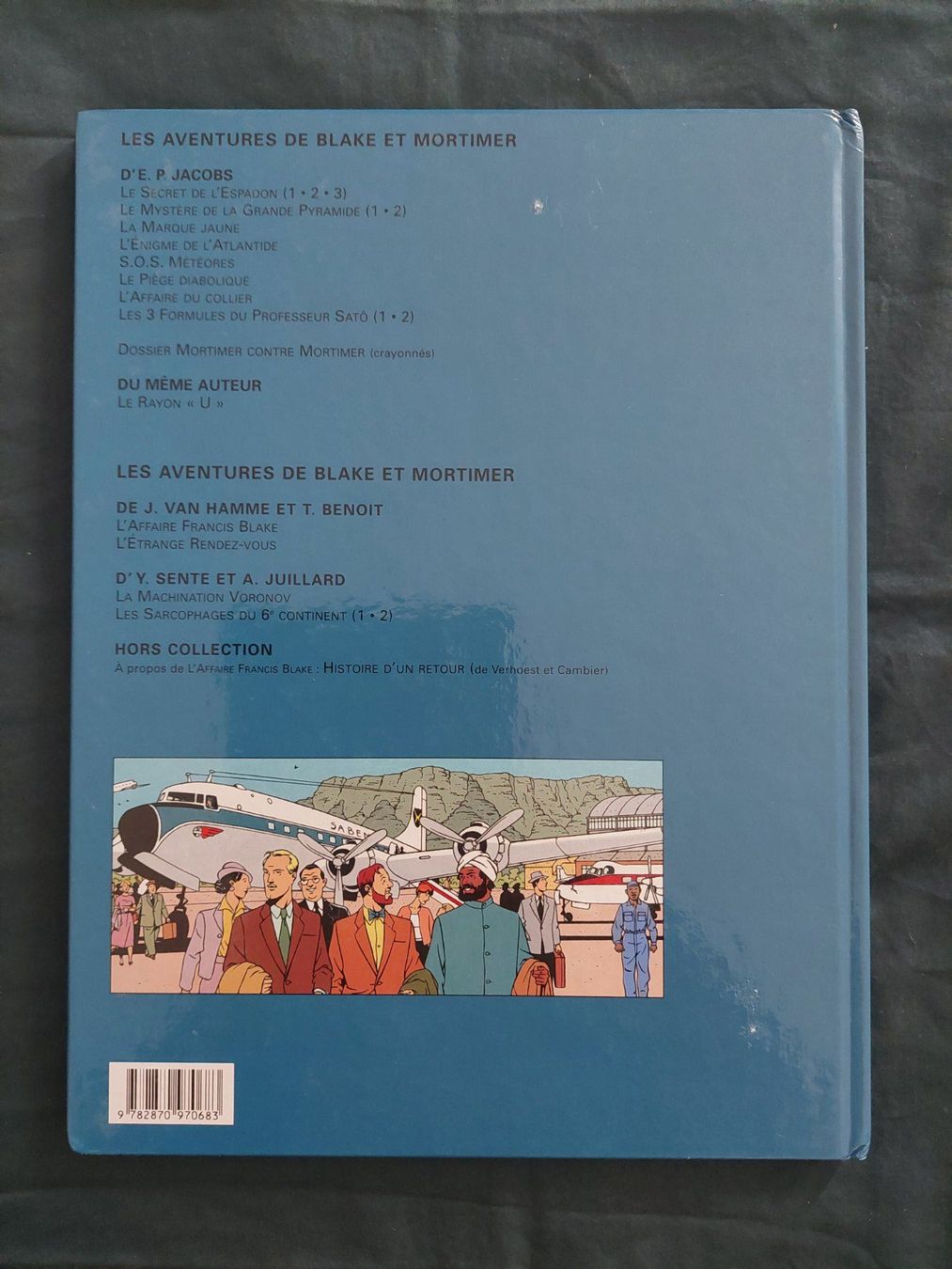 Fumetti: Blake et Mortimer Les Sarcophages du 6ème Continent EO 2004 – Usato da Genève venduto da Blu_BD 1