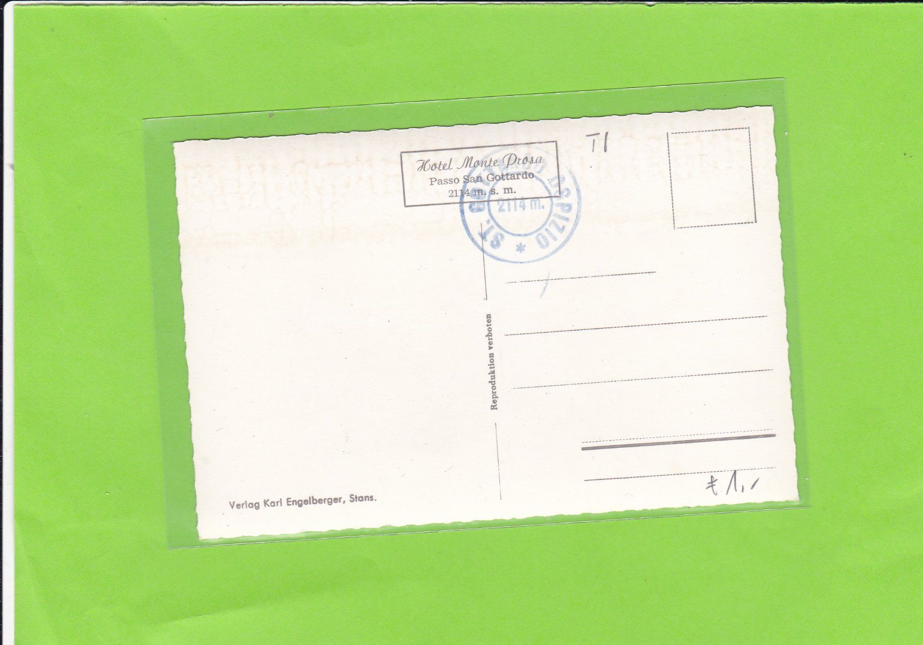 Cartes postales: San Gottardo-Oldtimer-belebt – D'occasion à St. Peterzell par neckertal 1