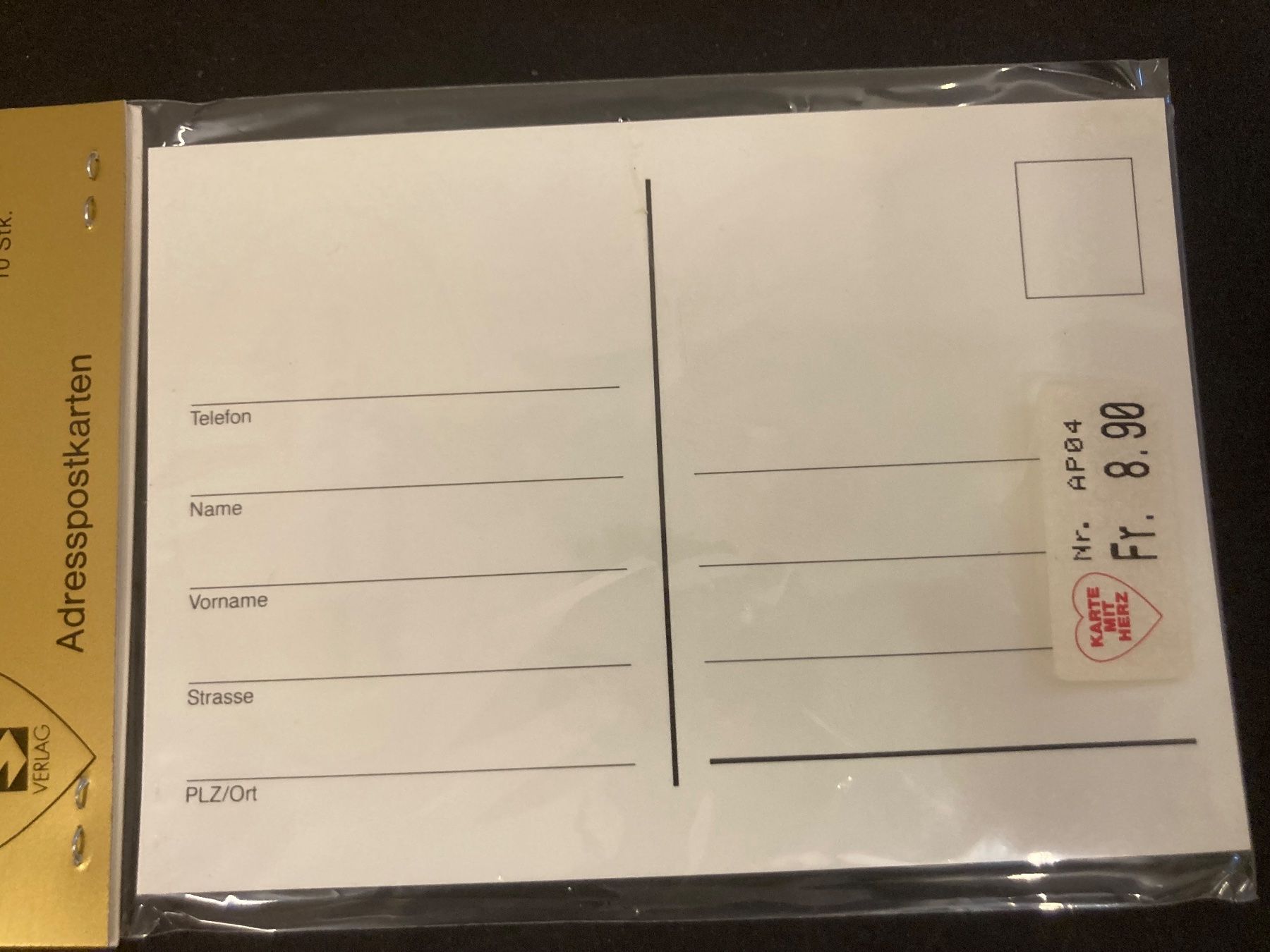 Karten: Adressänderungs - Postkarten, 100 Stück – Neu und originalverpackt aus Neuenhof von jorogo 3