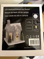 Restposten Weihnachtsdeko aus Karton (neu) 8 Stk.