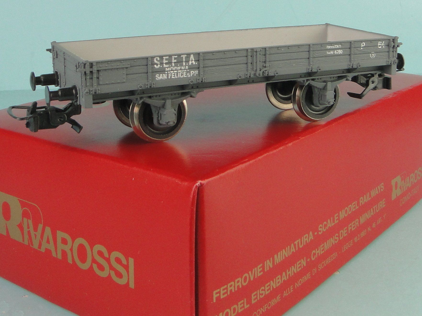 Rivarossi Modellini di ferrovie: Rivarossi 2085 Carro SEFTA NEU – Usato da Bülach venduto da cann11