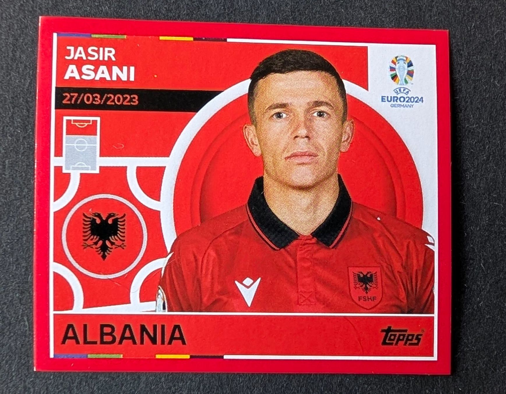 Topps Carte collezionabili: Topps EM 2024--ALB 16 – Nuovo e nell'imballaggio originale da Hittnau venduto da stamps_and_coins