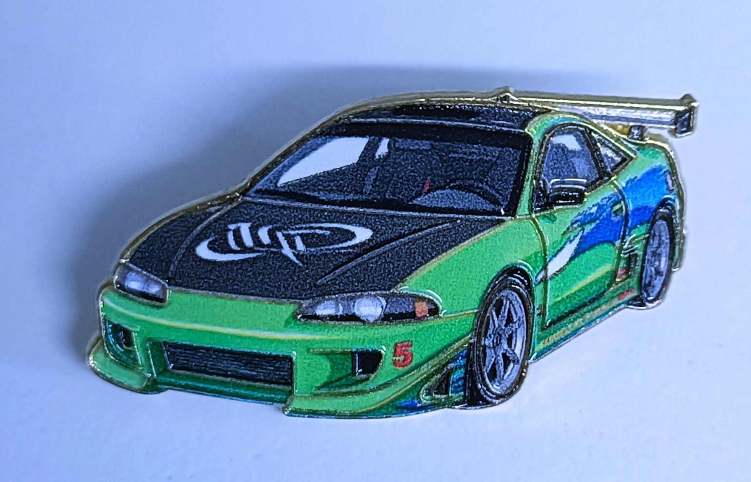 Mitsubishi Placchette & Badge: Pin Fast&Furious Brian O'Conner 1995 Mitsubishi Eclipse – Nuovo (secondo la descrizione) da Köniz venduto da Pinscollect