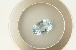 AQUAMARIN 5,91 Carat mit Expertise