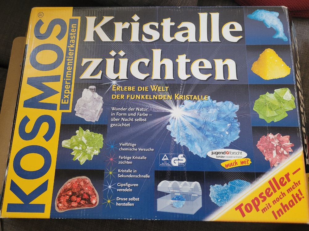 Experimentierkasten Für Kinder Ab 8 Jahren – 166 Experimente, Inkl. Kristalle Züchten & Chemie-Set