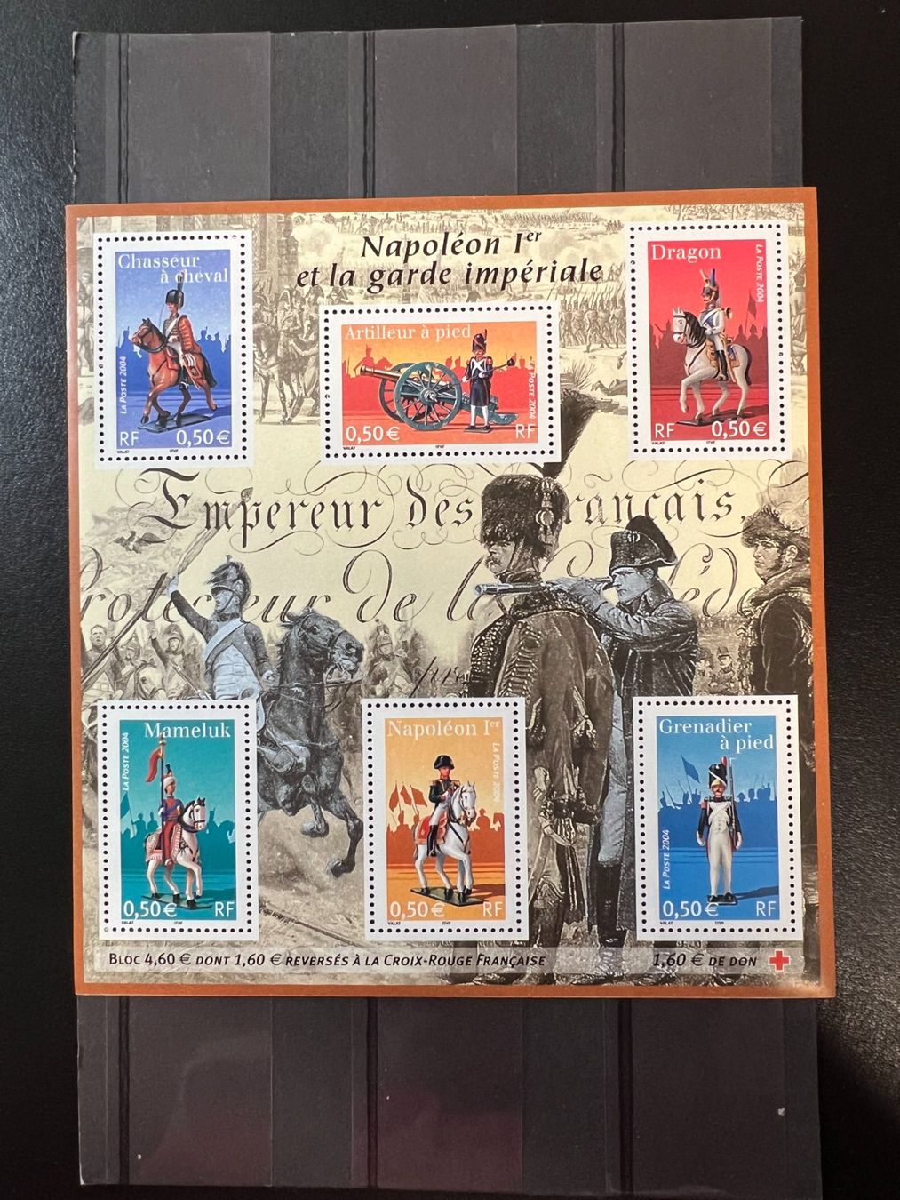 Alle Briefmarken: Bloc Feuillet Napoléon 2004 Neuf** – Neu und originalverpackt aus Lausanne von ffhoud