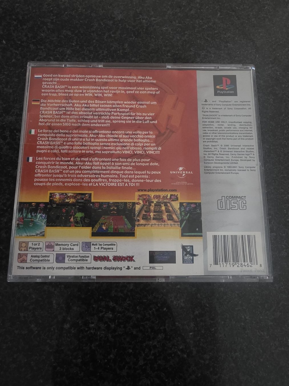 Spiele: Crash Bash PS1 – Gebraucht aus Chavornay von Crash37 1