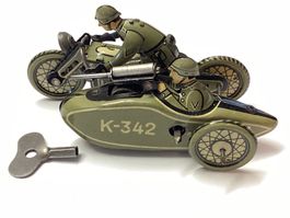 Blechspielzeug -Motorrad mit Beiwagen CKO KELLERMANN K-342