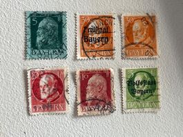 SALE ! Lot Bayern Briefmarken ab 1 CHF (Gratis-Versand)