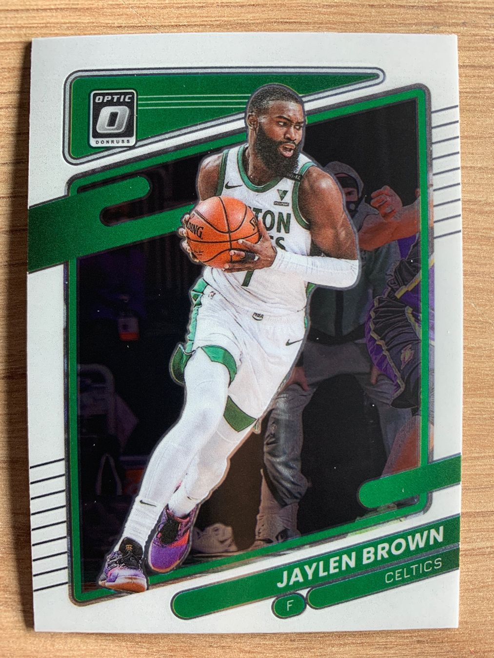 Nba Carte collezionabili: NBA Jaylen Brown Donruss Optic 21/22 – Usato da Netstal venduto da Clutch79Cardz