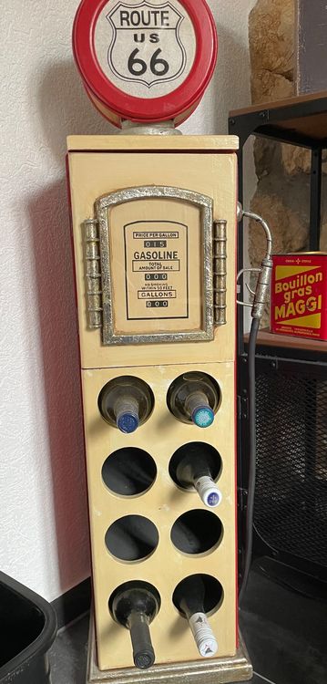 Ancien Casier à Bouteilles Vintage En Bois, Porte-bouteilles De Cave à Vin Pour 15 Bouteilles