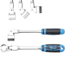 Spezial-Ringschlüssel für Lambdasonden, kippbar, 22mm