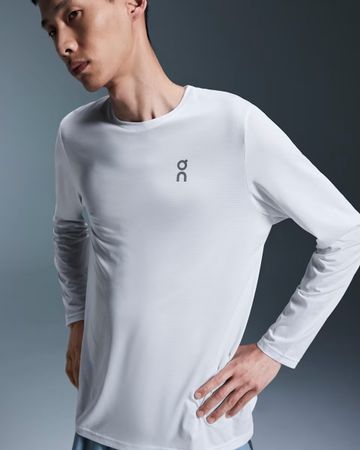 Neues, weisses «ON»-Langarm-Shirt «Core Long-T» (L)
