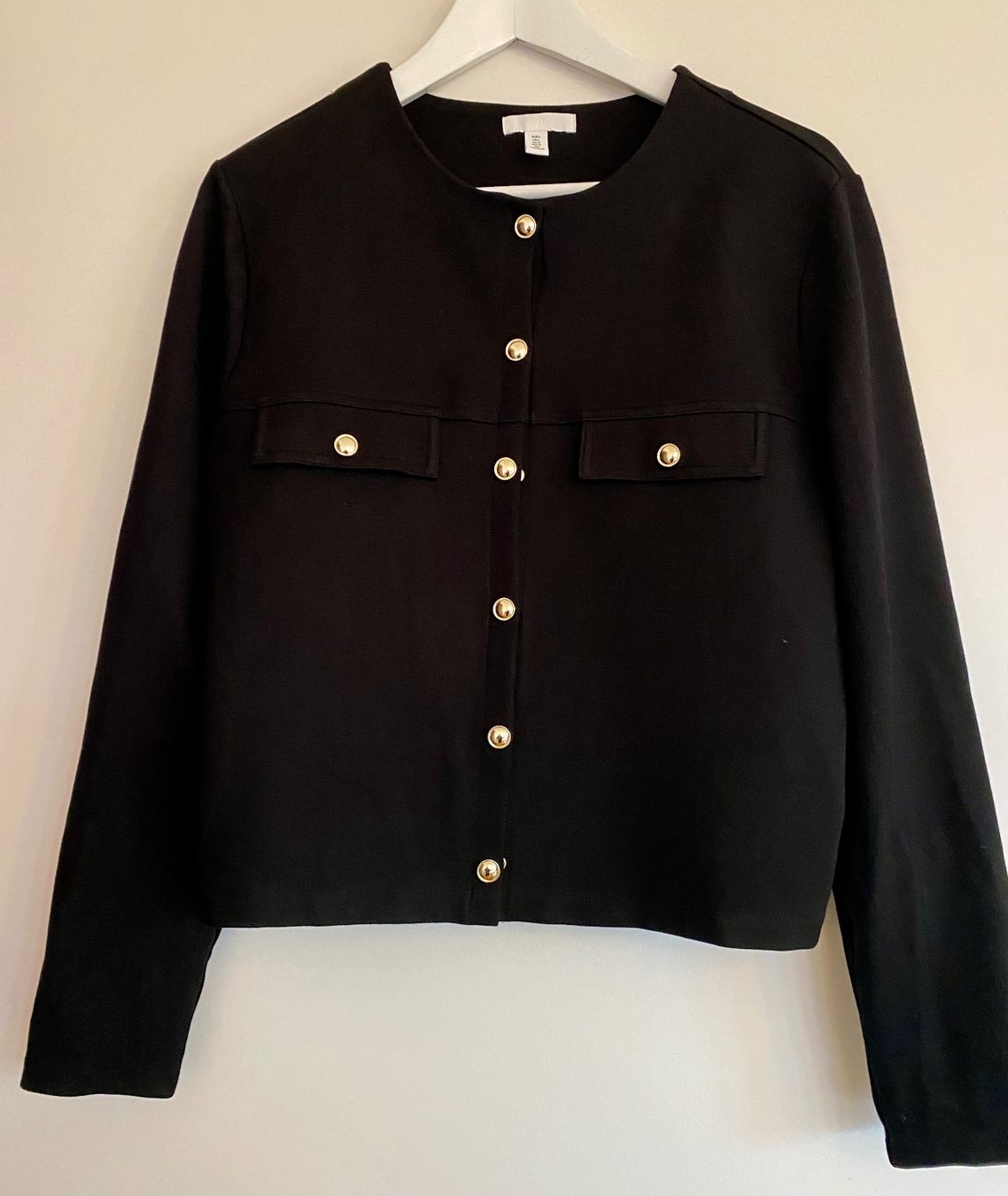 H&M Giacche: Blazer in Schwarz, Gr. L – Usato da Zürich venduto da Maria2021