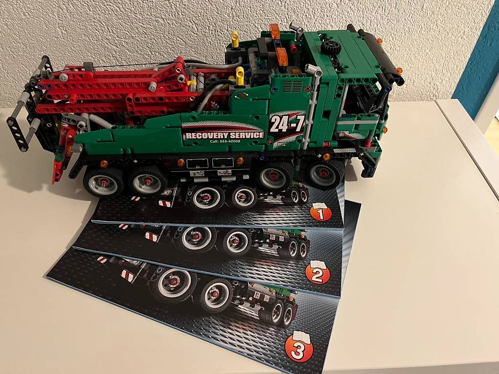 Lego Giocattoli: Lego Technic 42008 Abschlepptruck – Usato da Felben-Wellhausen venduto da PeriFel