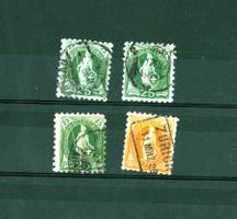 Stehende Helvetia 4x grober Zahn (Q639Z)