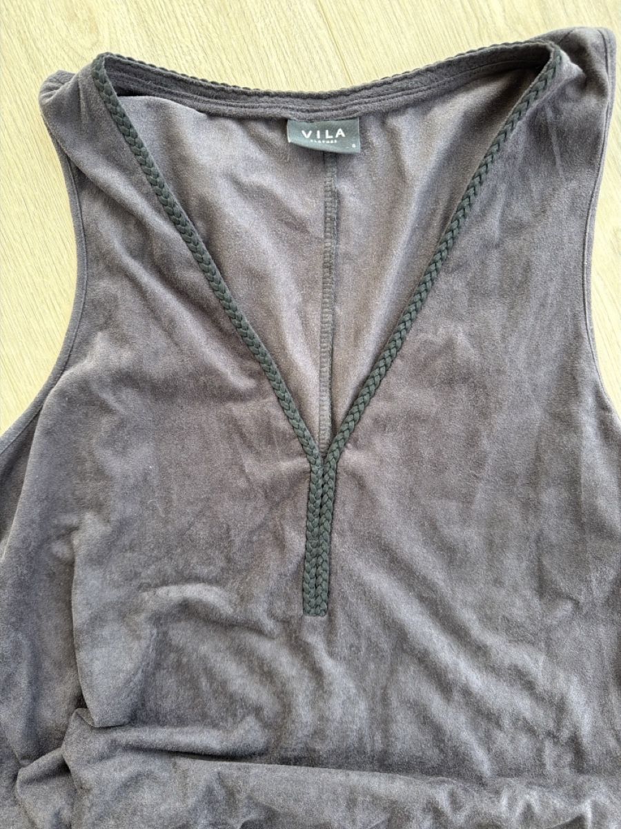Vila Top: Vila Top S/M Wildleder schwarz  – Nuovo (secondo la descrizione) da Däniken SO venduto da NBdesign 3