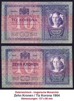 Tiz Korona / Zehn Kronen 1904