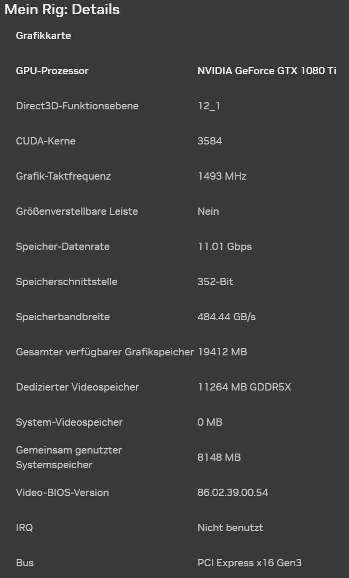 Asus Grafikkarten: Asus ROG STRIX GTX 1080 Ti – Gebraucht aus Sevelen von JanosHanol 5