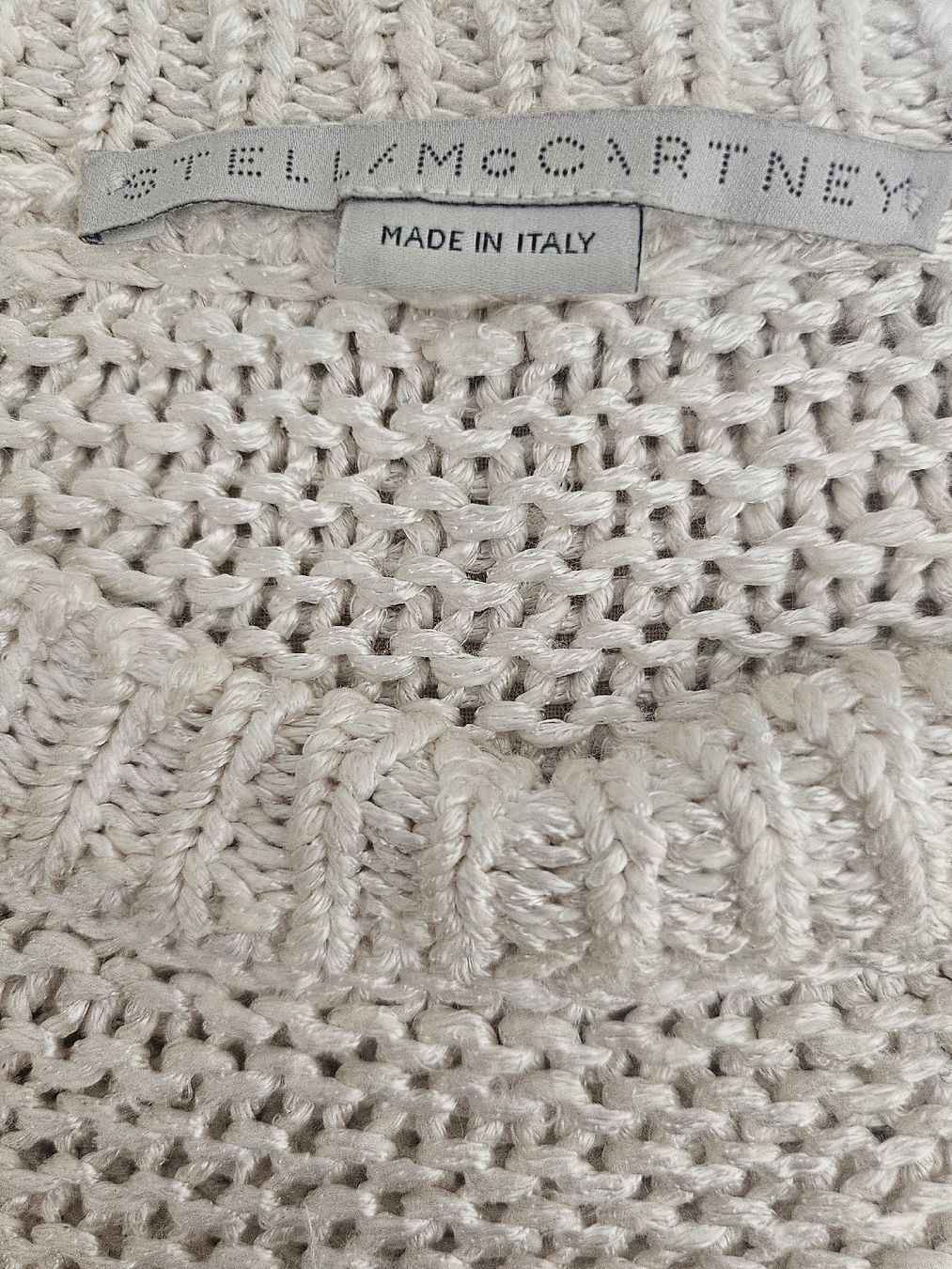 Maglioni & Felpe: Stella McCartney Pullover weiß gestrickte Textur – Usato da Zürich venduto da eri_8w5v 4