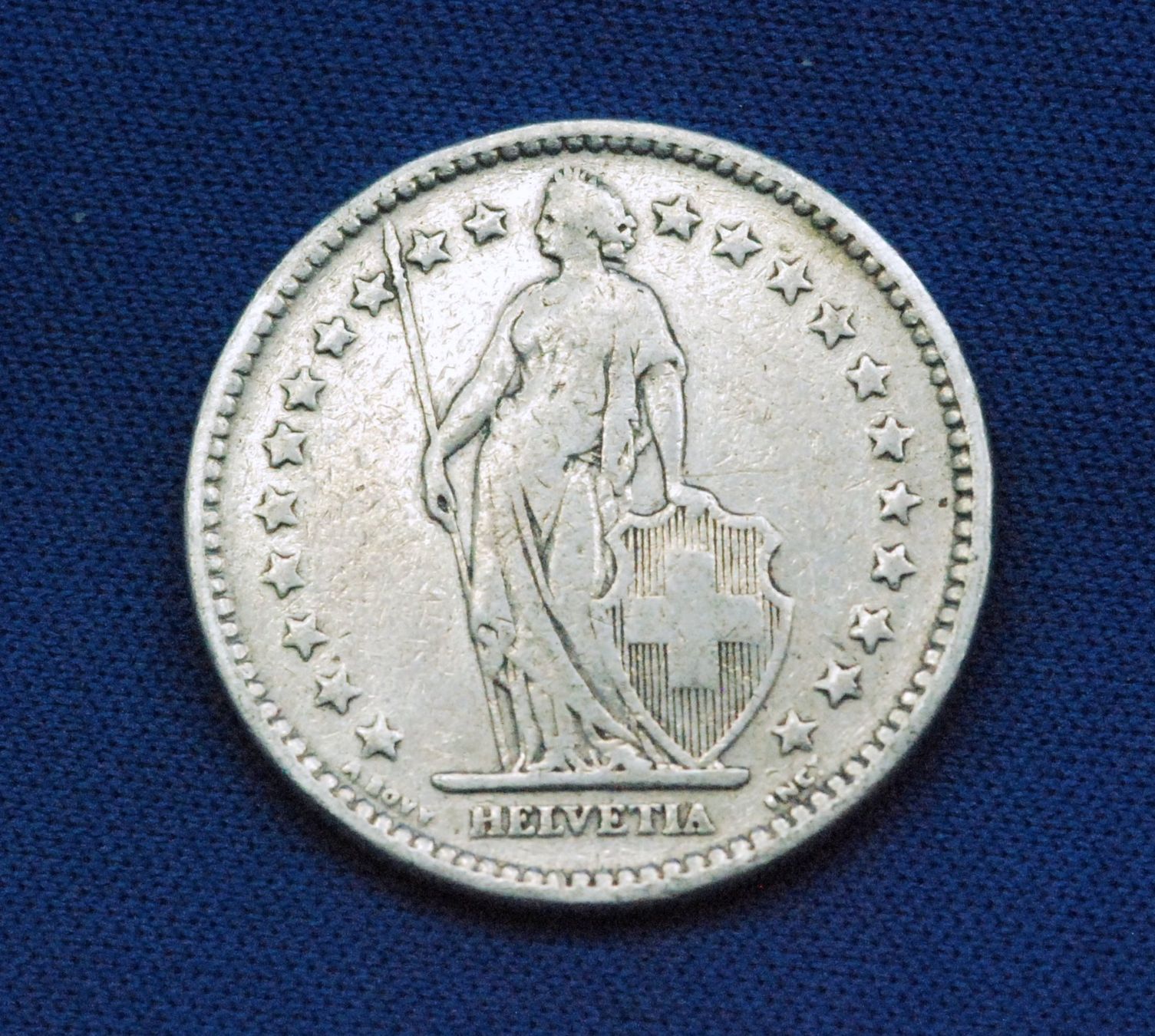 Alle Münzen: Silberner 2.- Jg. 1909, Rar – Gebraucht aus Mühlethal von sowato 3