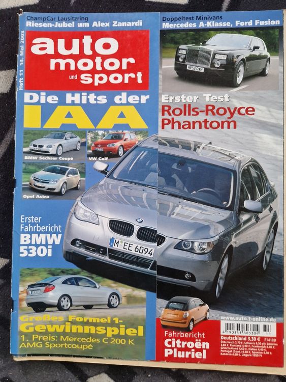 Bmw 530i Rolls Royce Phantom Mercedes 300SL neu auflage