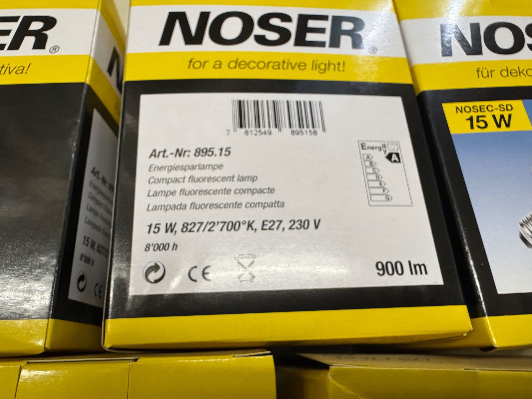 Lampade: 5 Glühbirnen neu – Nuovo (secondo la descrizione) da Winterthur venduto da sportdisco2 7