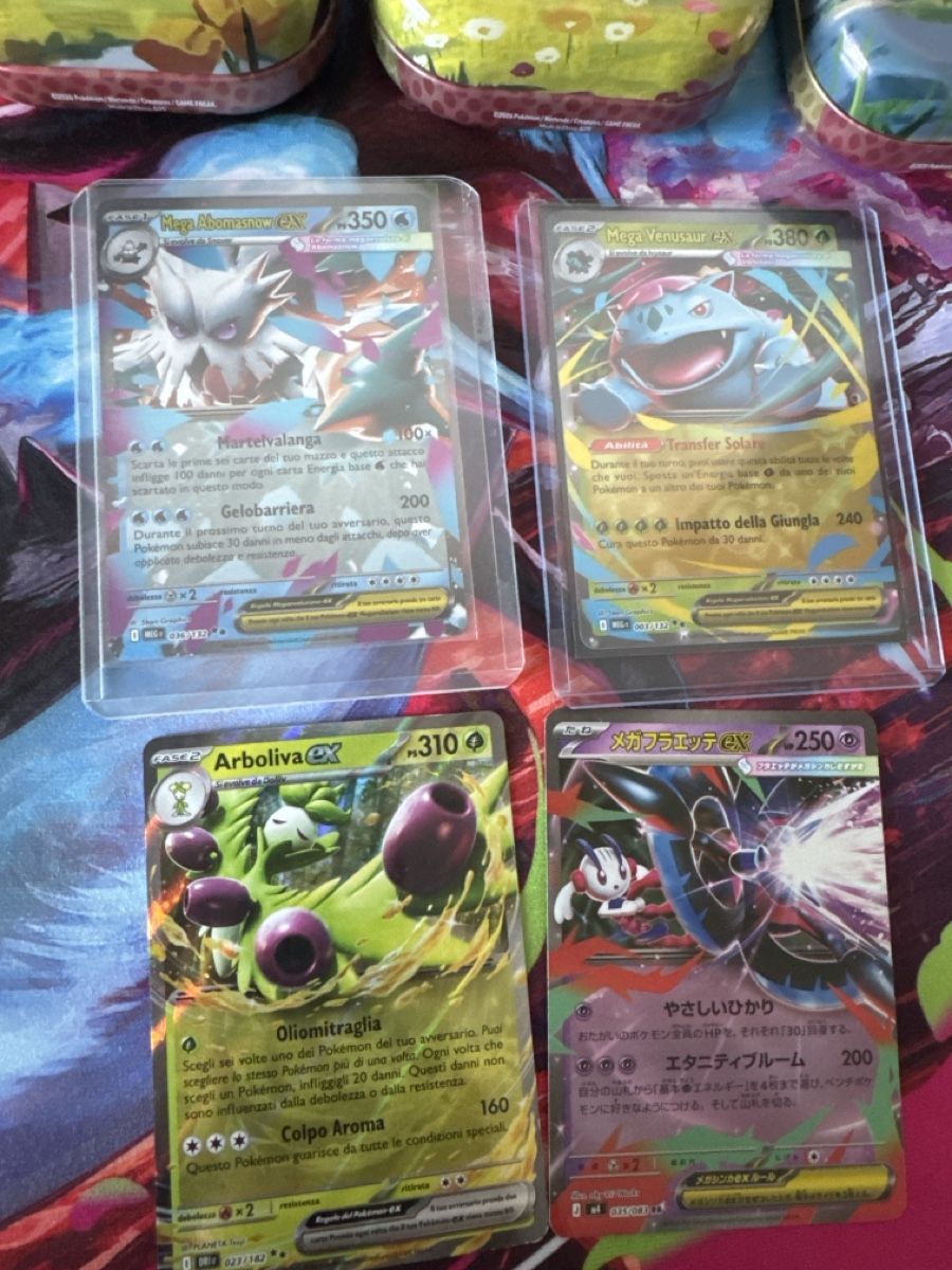 Pokémon Carte collezionabili: 3 Mini Tin Pokemon e 4 Carte – Usato da Balerna venduto da nic_s7dt 1