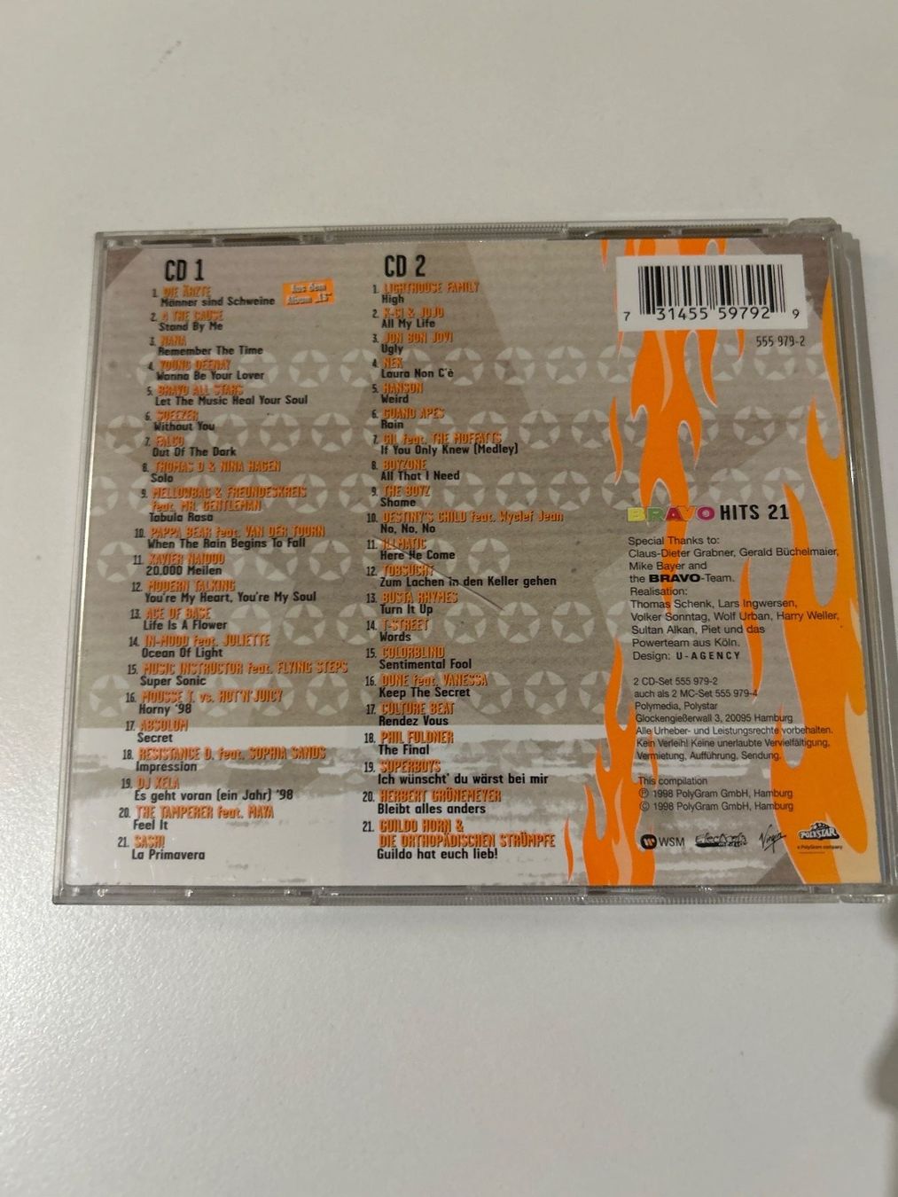 CD: CD- Bravo Hits 21 – Usato da Guntershausen venduto da Gloominati 1
