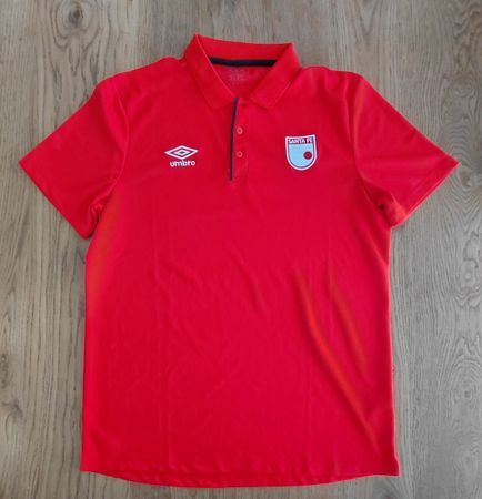 Umbro Polo Shirt Rot Santa Fe, Top Zustand, Grösse M