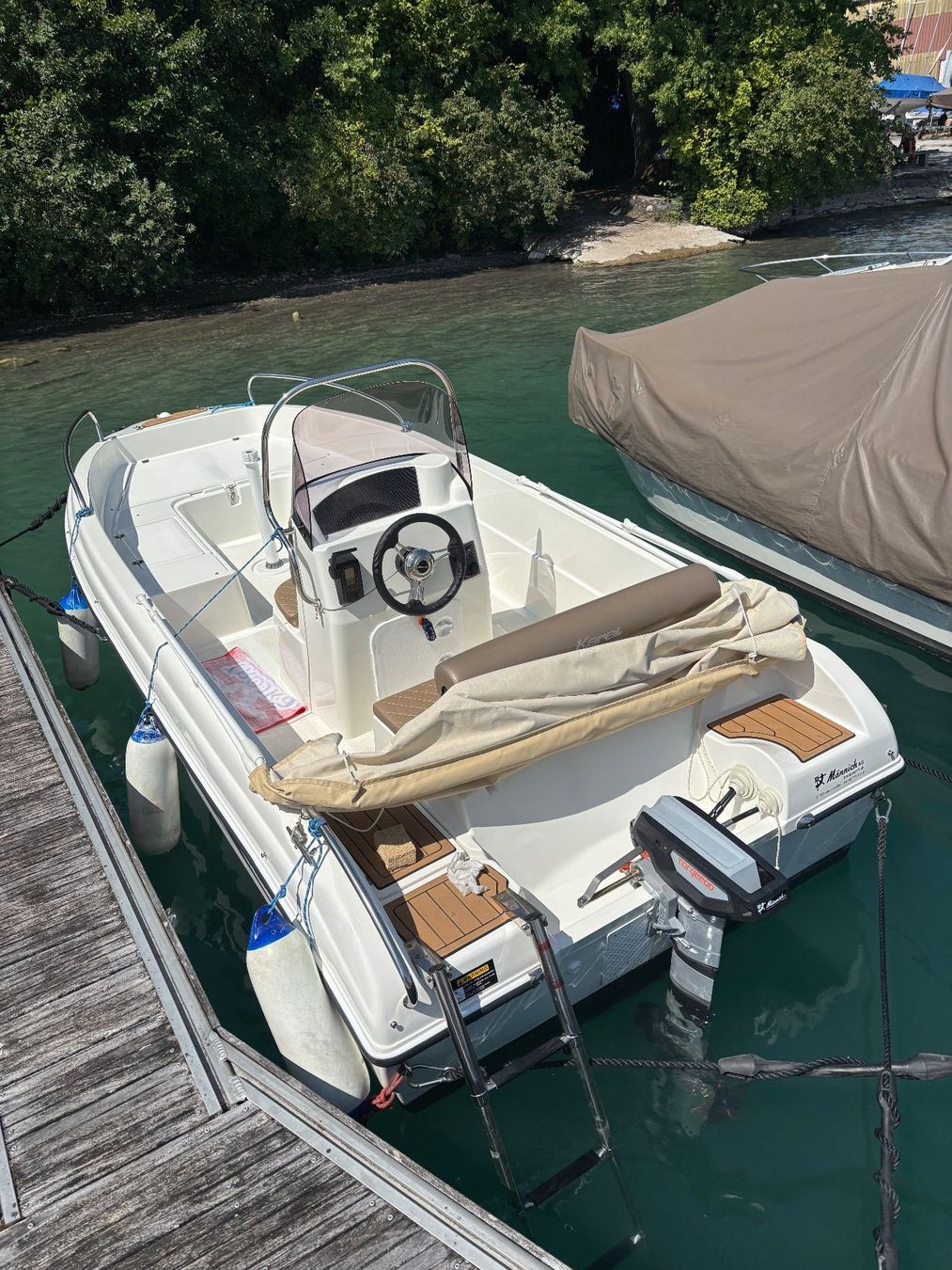 Karel Barche: Elektromotorboot Karel 480 Open mit Strassentrailer – Usato da Beinwil am See venduto da Prego062 4