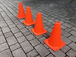 Coni in plastica per allenamento 