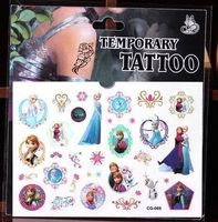 Temporäre Kindertattoos Elsa