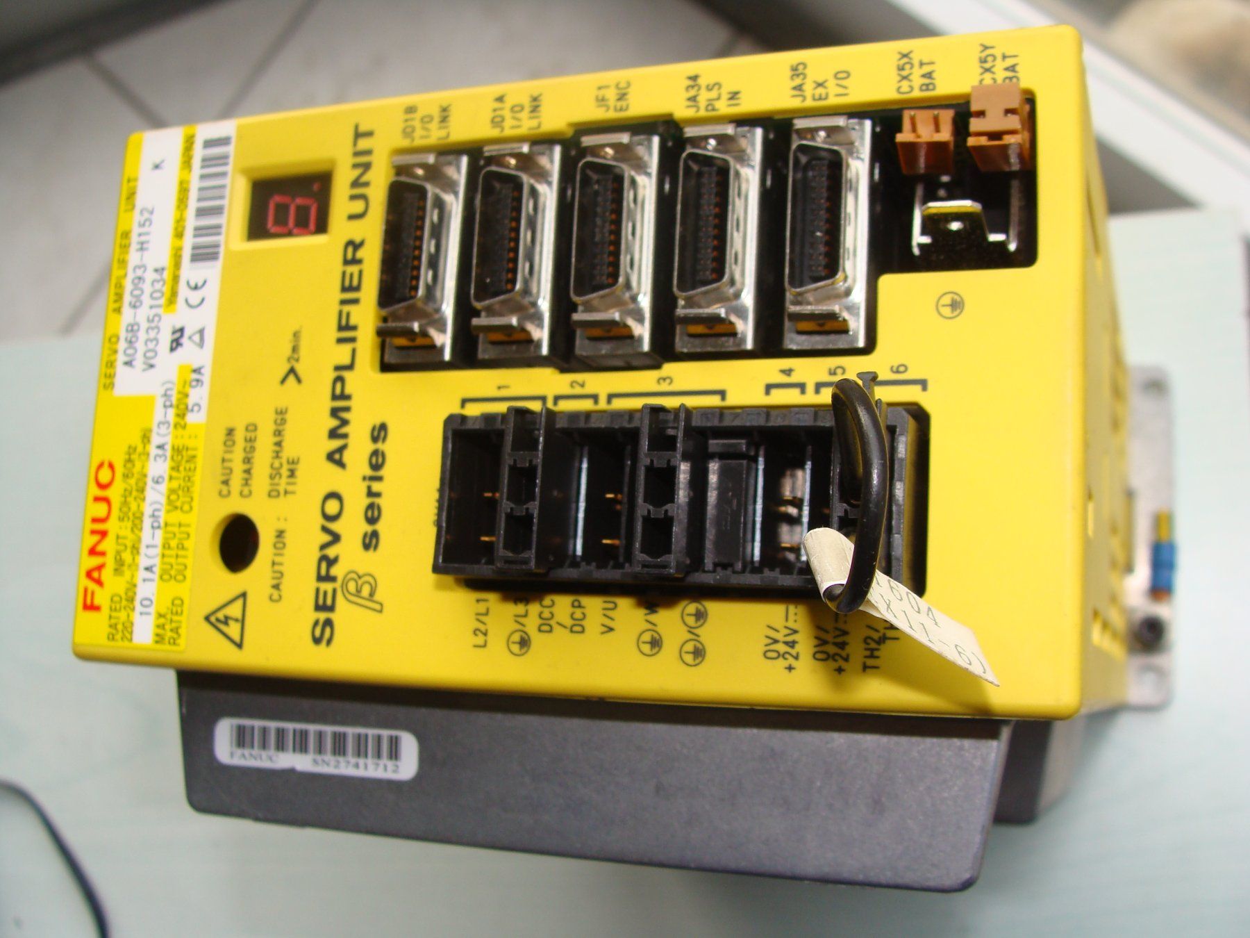 Fanuc Componenti elettronici: Fanuc servo amplifier – Usato da cortébert venduto da Dingofilou