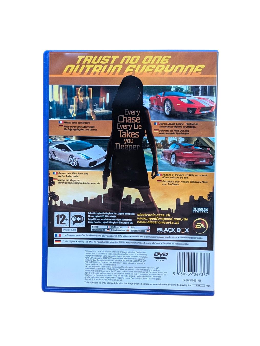 Sony Giochi: Need for Speed: Undercover PlayStation 2 (PS2) – Usato da Domat/Ems venduto da IsseldorsShop 1