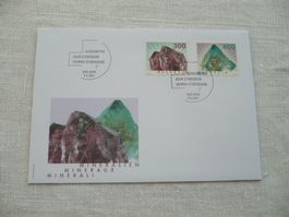 2003 FDC Mineralien SBK 1094 - 1095