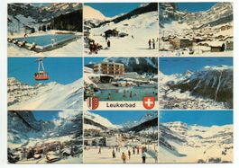 LEUKERBAD Thermalquellen - Skilift - Eisfeld - Luftseilbahn