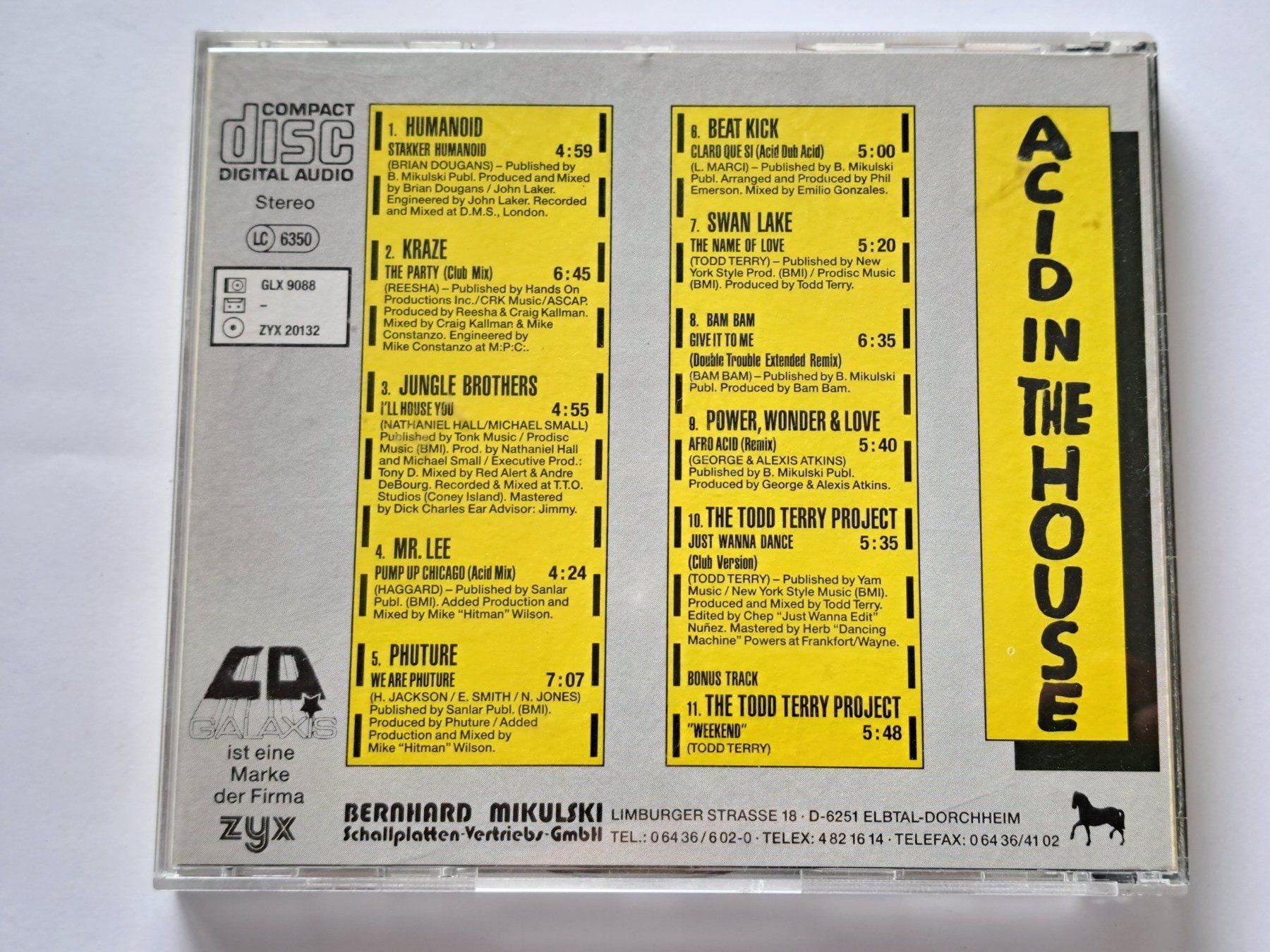 CDs: CD Acid in the house – Gebraucht aus Pully von bro_n52j 1